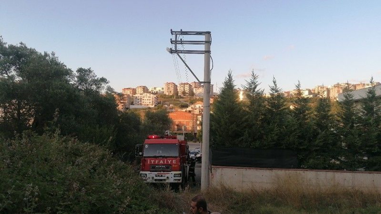 Kocaeli'de ormanlık alanda yangın