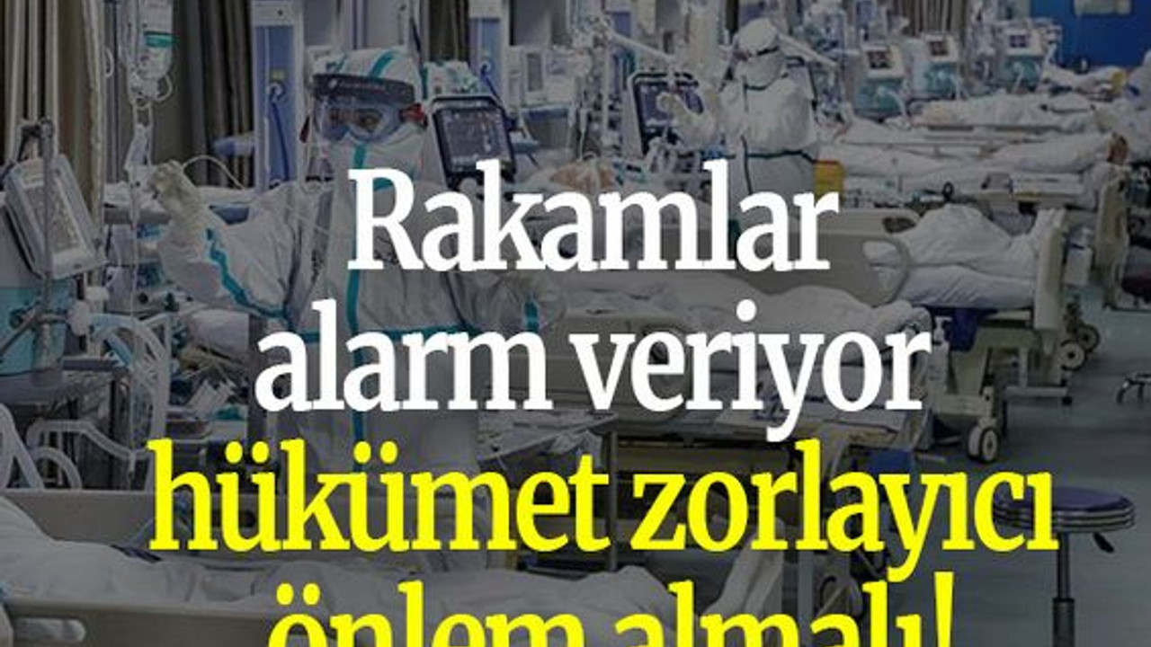 Rakamlar alarm veriyor hükümet zorlayıcı önlem almalı!