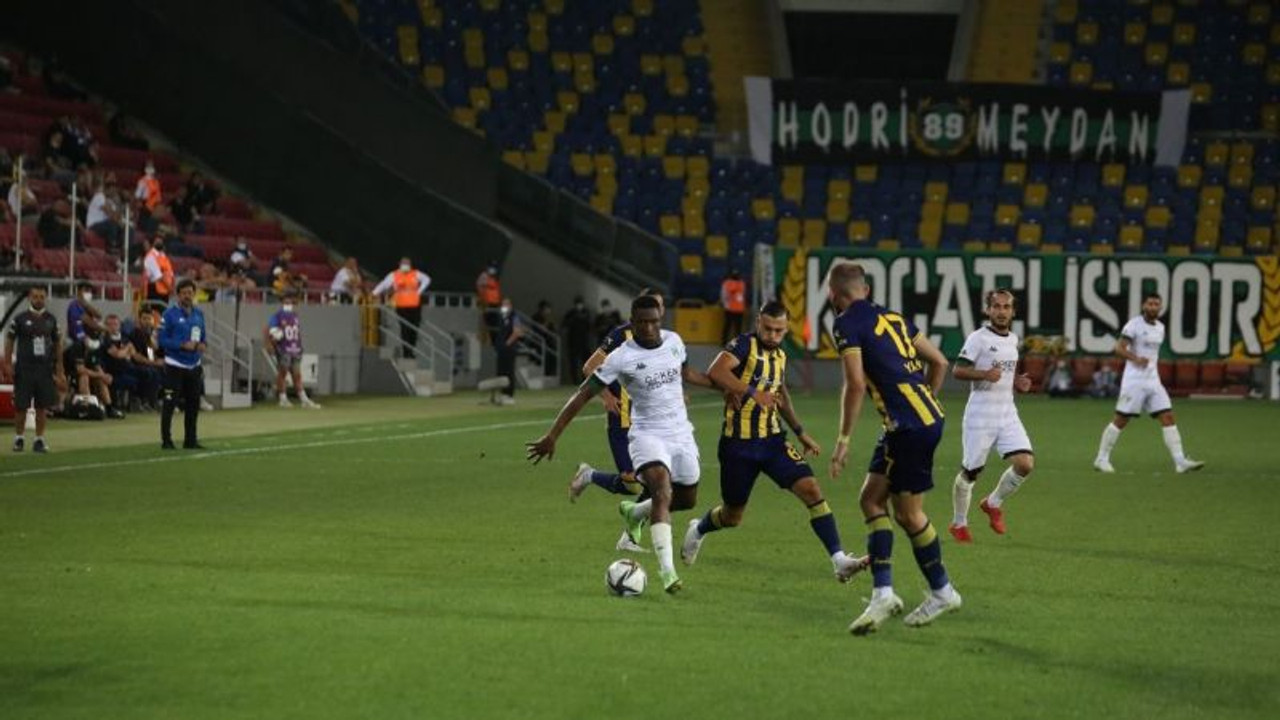 Kocaelispor Ankara’dan 1 puanla döndü