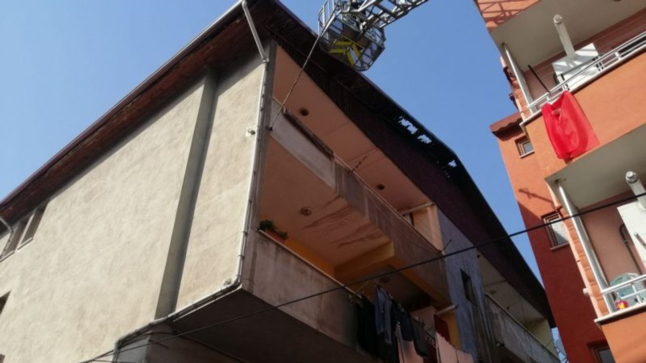 Komşunun dikkati felaketi önledi