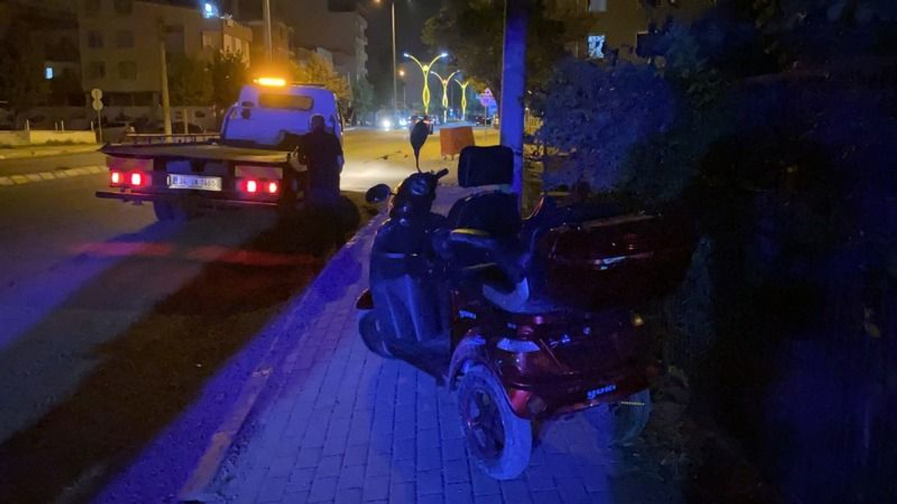 Alkollü sürücü bozuk yola girdi, hastanelik oldu