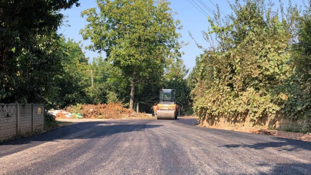 Maşukiye’de yollar daha güvenli