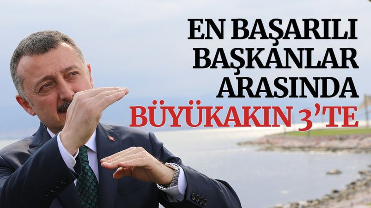 En başarılı başkanlar arasında Büyükakın 3’te