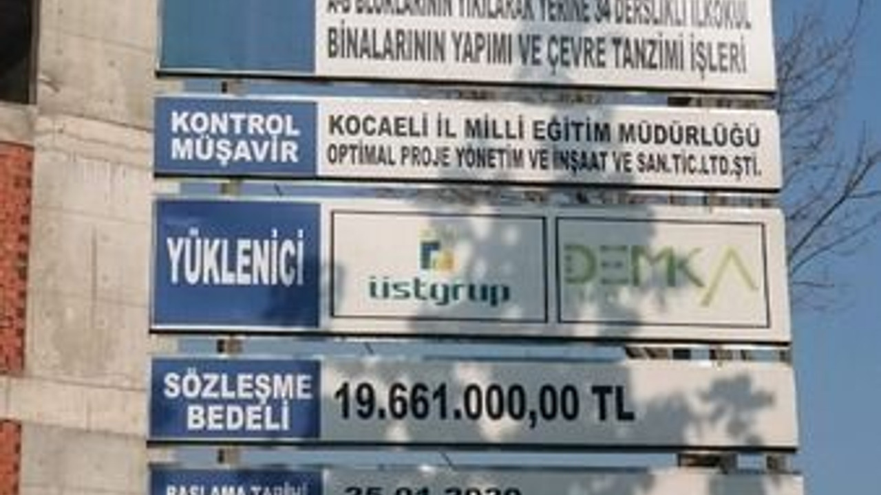 Okullar açıldı, okul inşaatı hala bitmedi!