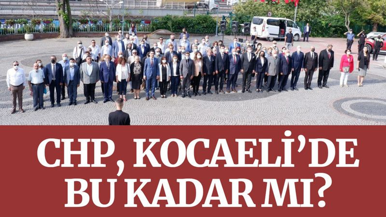 CHP, kendi kuruluşunu bu kadar kişiyle kutladı!