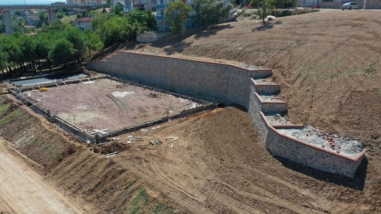 Mesire alanında çalışmalar sürüyor