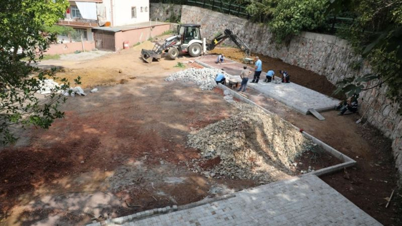 İzmit Belediyesi, Cedit’e yeni park kazandırıyor