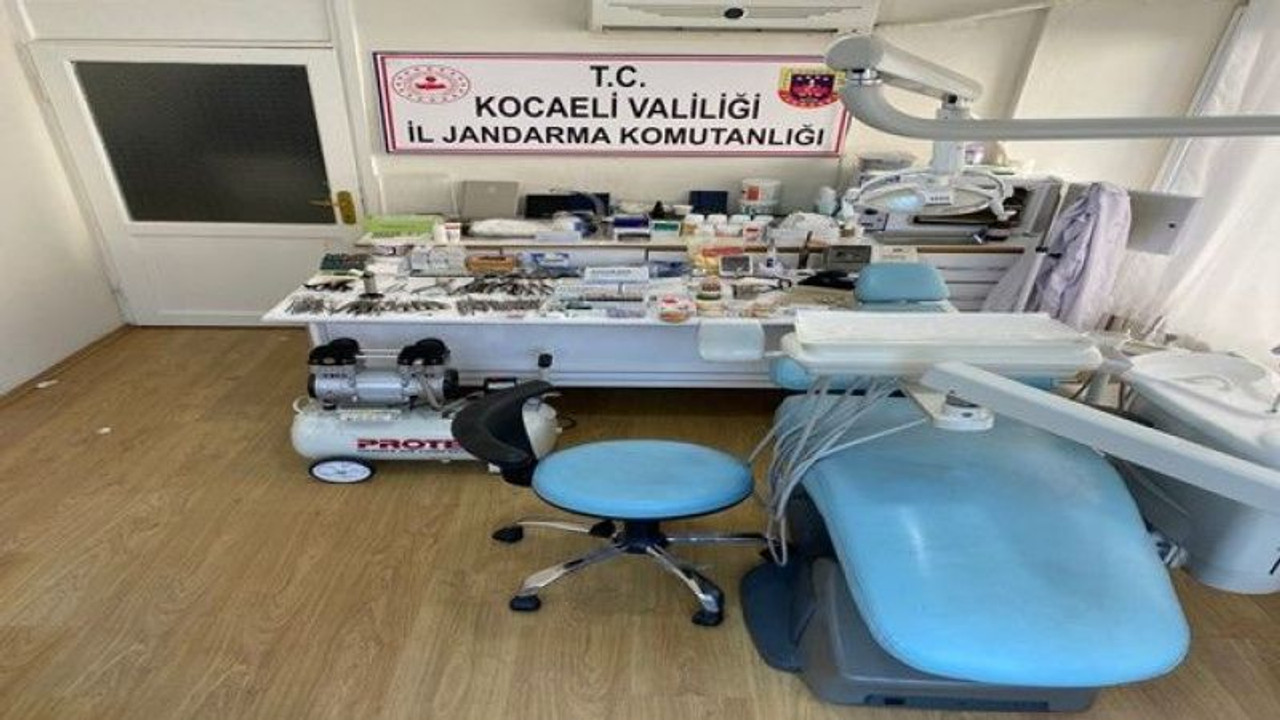 Kaçak dişçiye baskın!