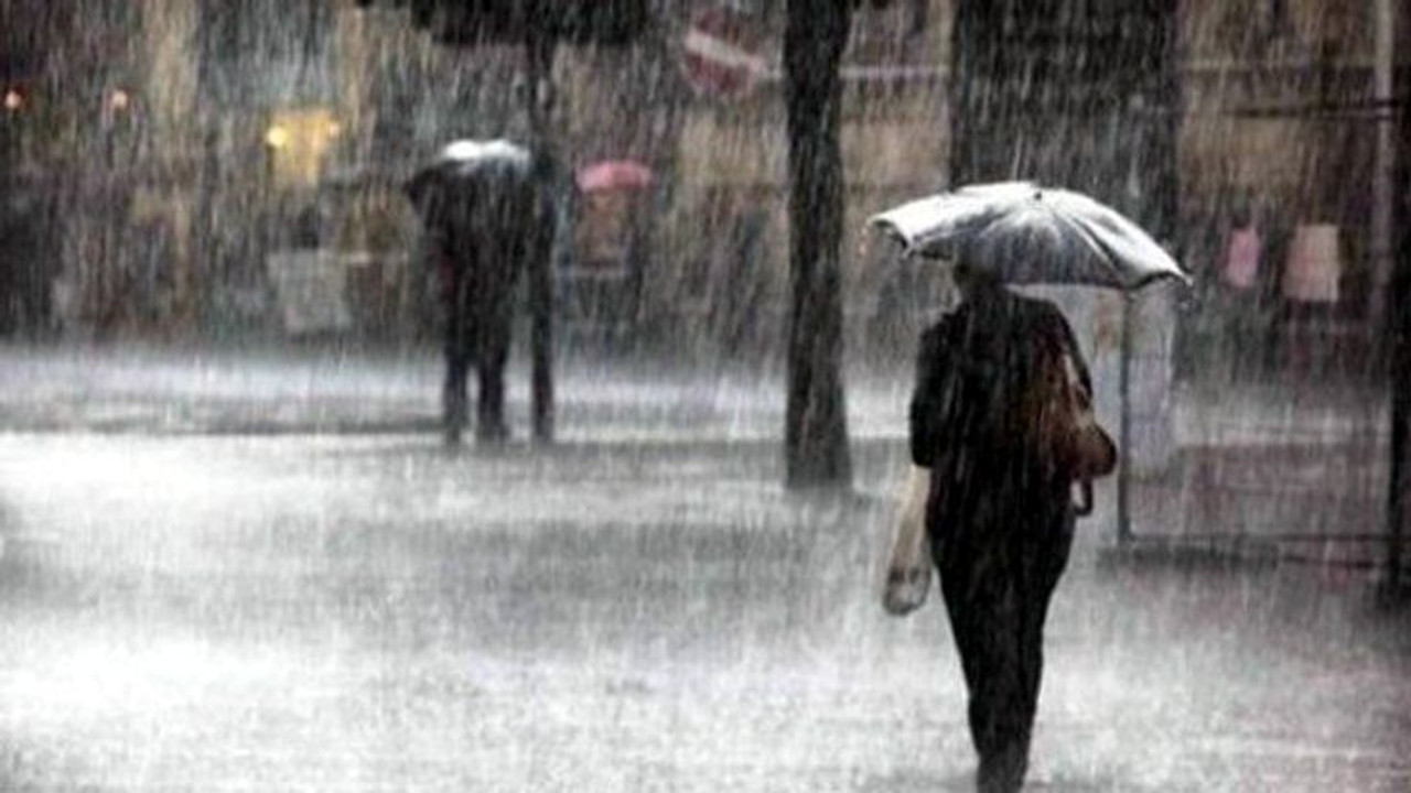 Meteoroloji yağmur için uyardı
