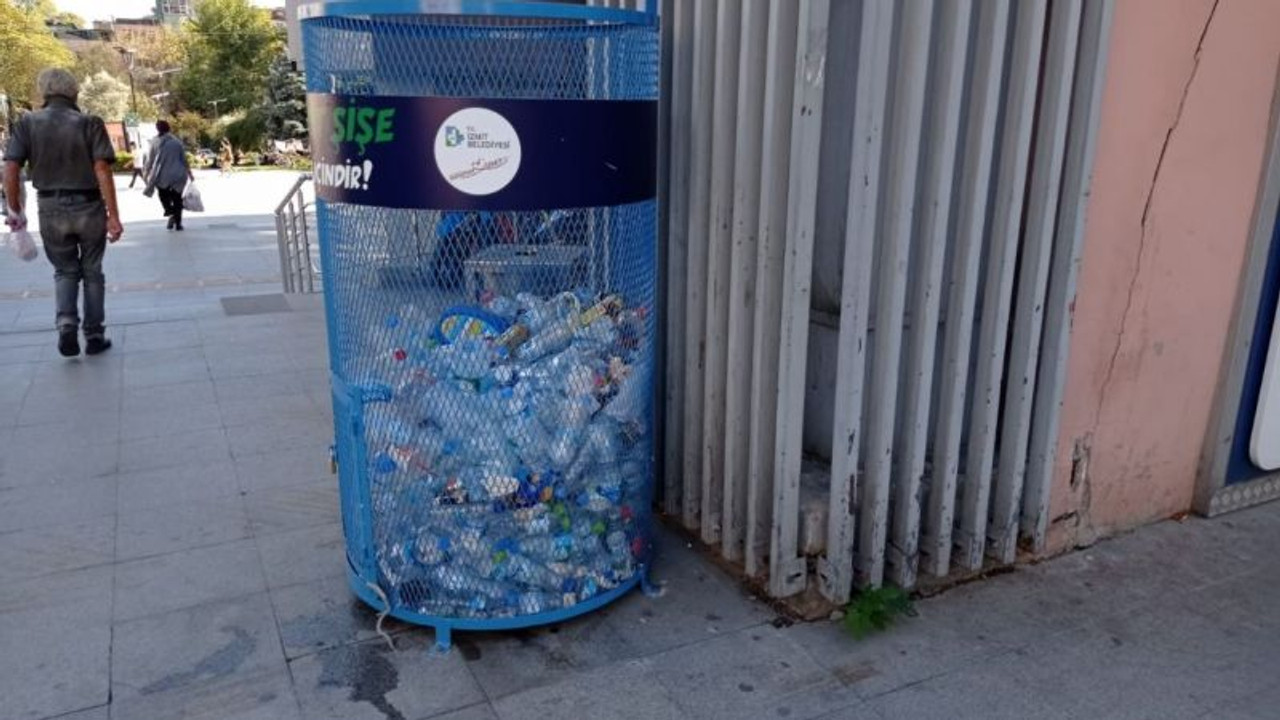 1 ton plastik şişe geri dönüşüme kazandırıldı