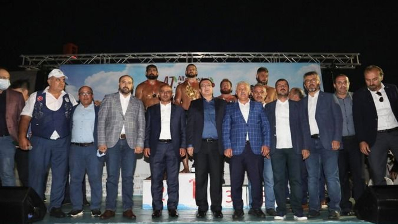 Güreş festivalinin birincisi belli oldu