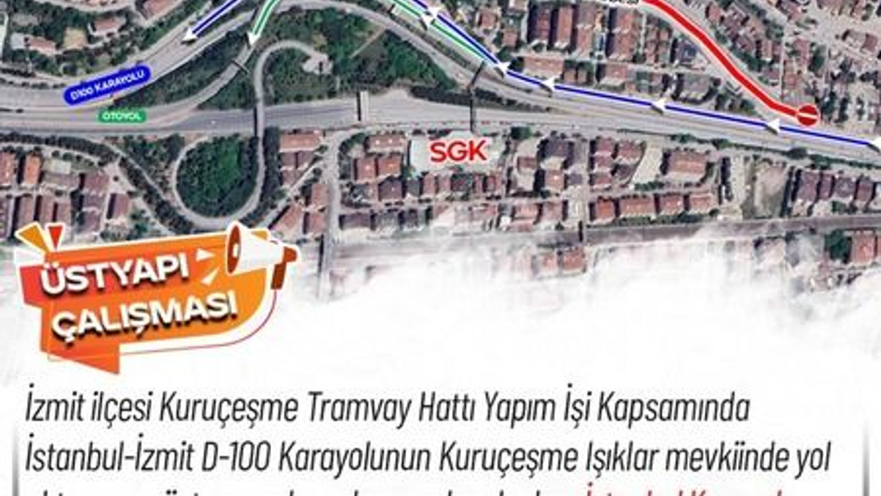 Dikkat! O cadde trafiğe kapanıyor