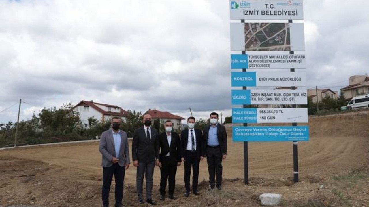 Tüysüzler’e yeni otopark ve pazar alanı