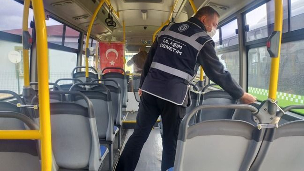 Toplu taşıma araçlarına denetim