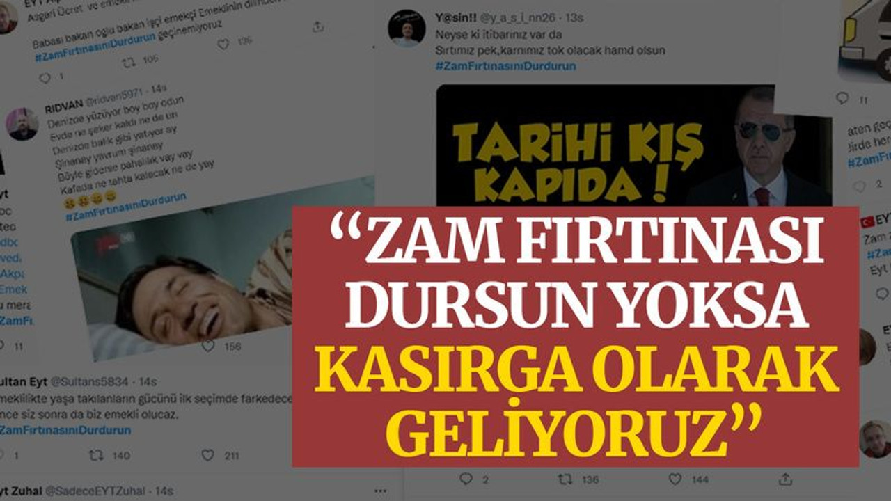 EYT'den hükümete KASIRGA uyarısı!