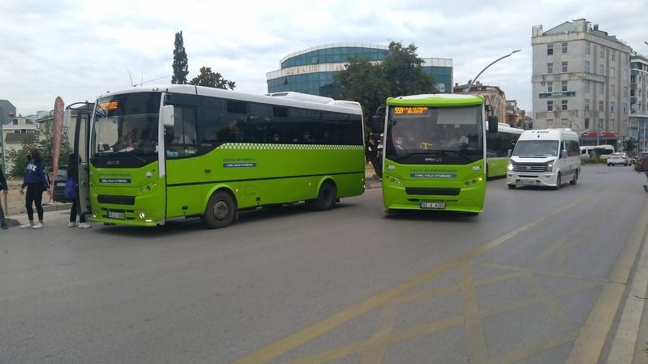 Gebze Bölgesinde öğrenciler için 97 ilave sefer