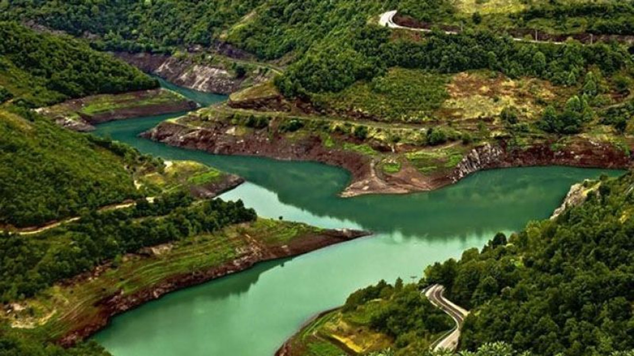 Yuvacık'ta su seviyesi düştü
