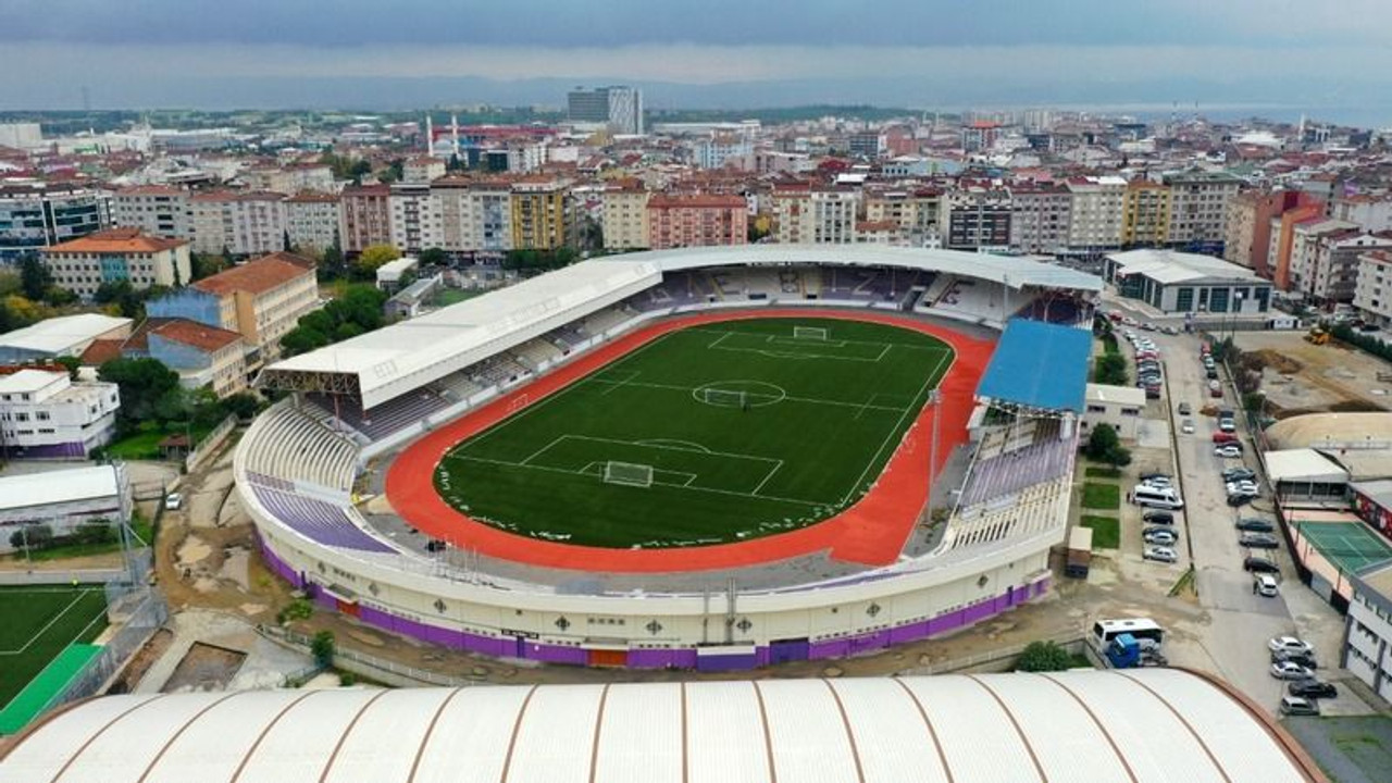 Gebze Stadı’nda çalışmalar tamamlanıyor