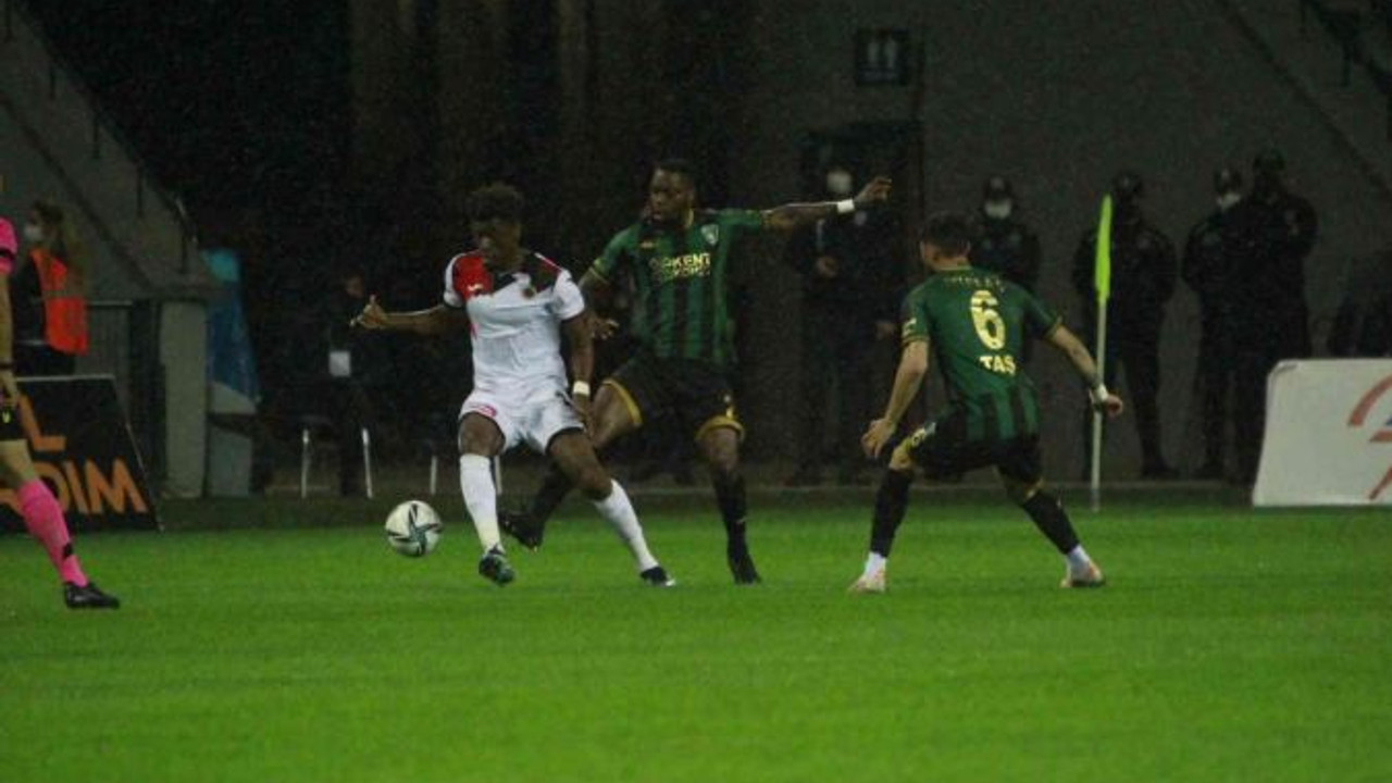 Kocaelispor evinde yıkıldı! Kocaelispor: 1 - Gençlerbirliği: 2
