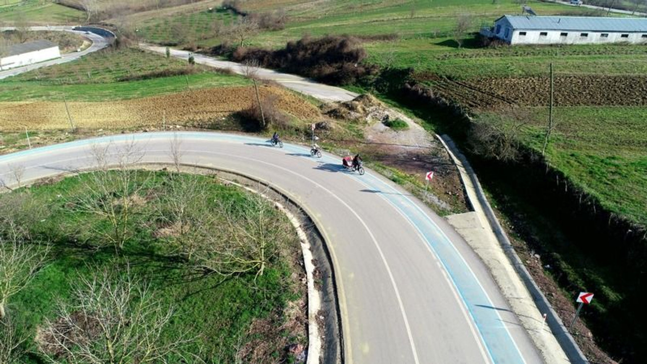 Kocaelililer 148 km’de sağlığa pedal çeviriyor