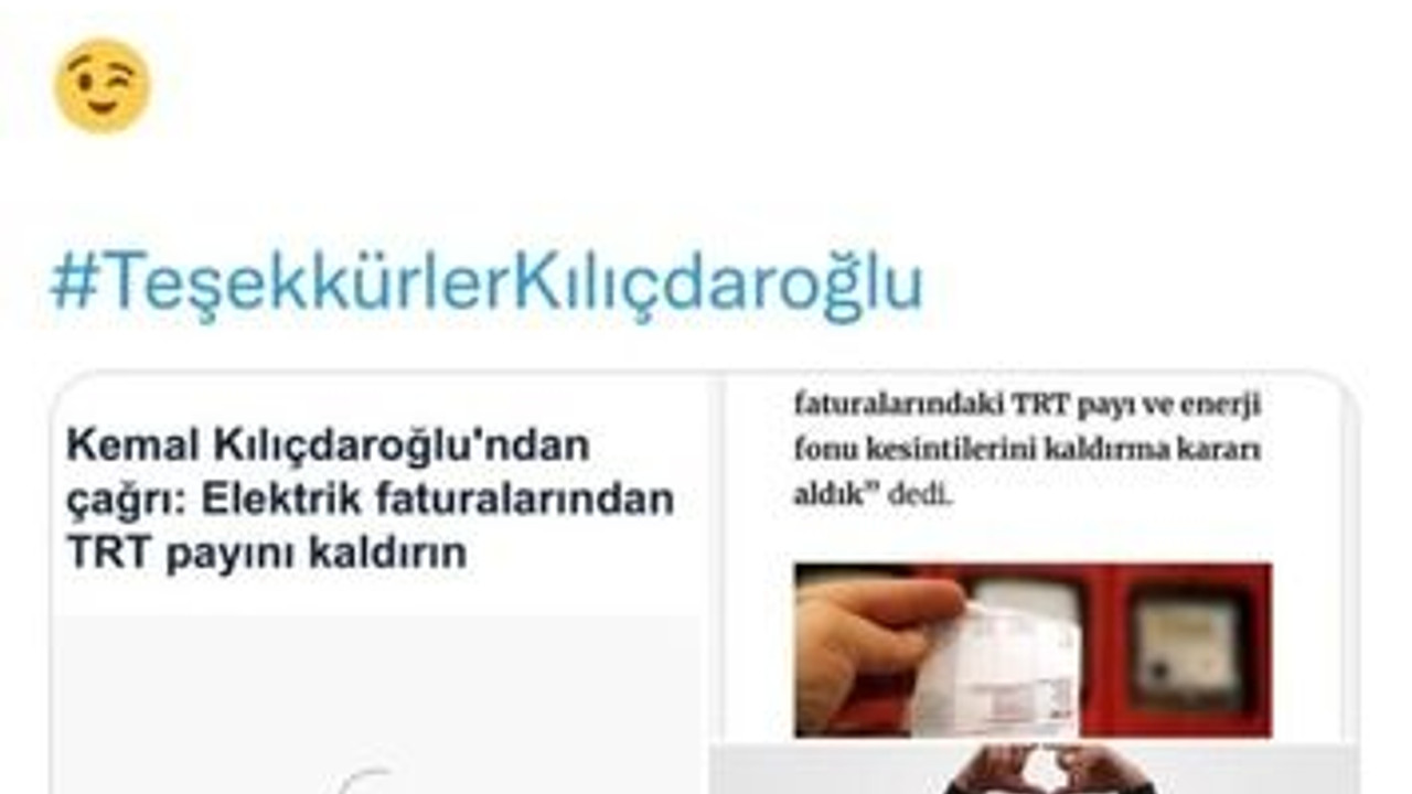 Yıldızlı TRT payının kaldırılmasını böyle paylaştı: Giriş-Gelişme-Sonuç