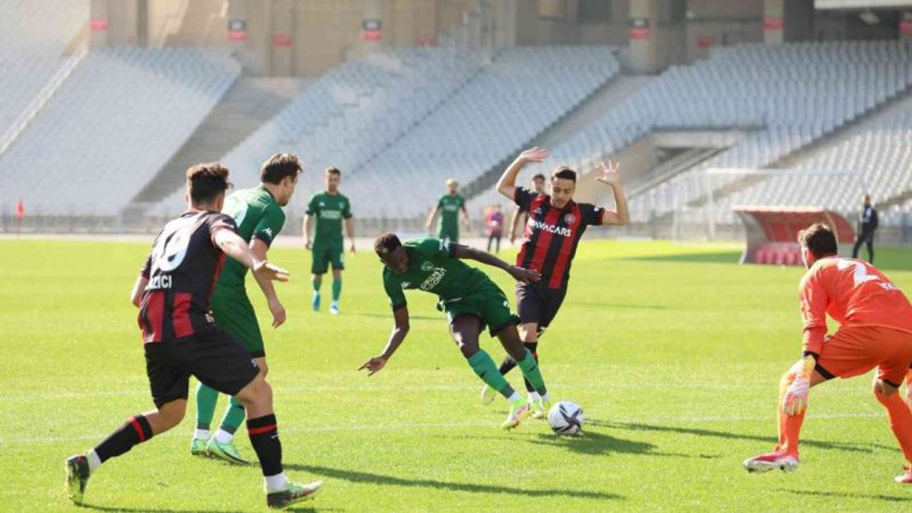 Kocaelispor, Karagümrük provasından mağlubiyetle ayrıldı