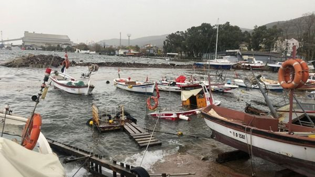 Söğüt, tekneleri zarar gören balıkçılardan bilgi aldı
