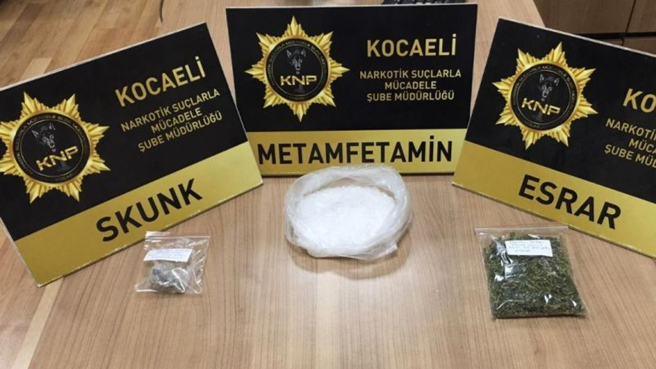 Kocaeli'de yüzlerce kilo uyuşturucu ele geçirildi
