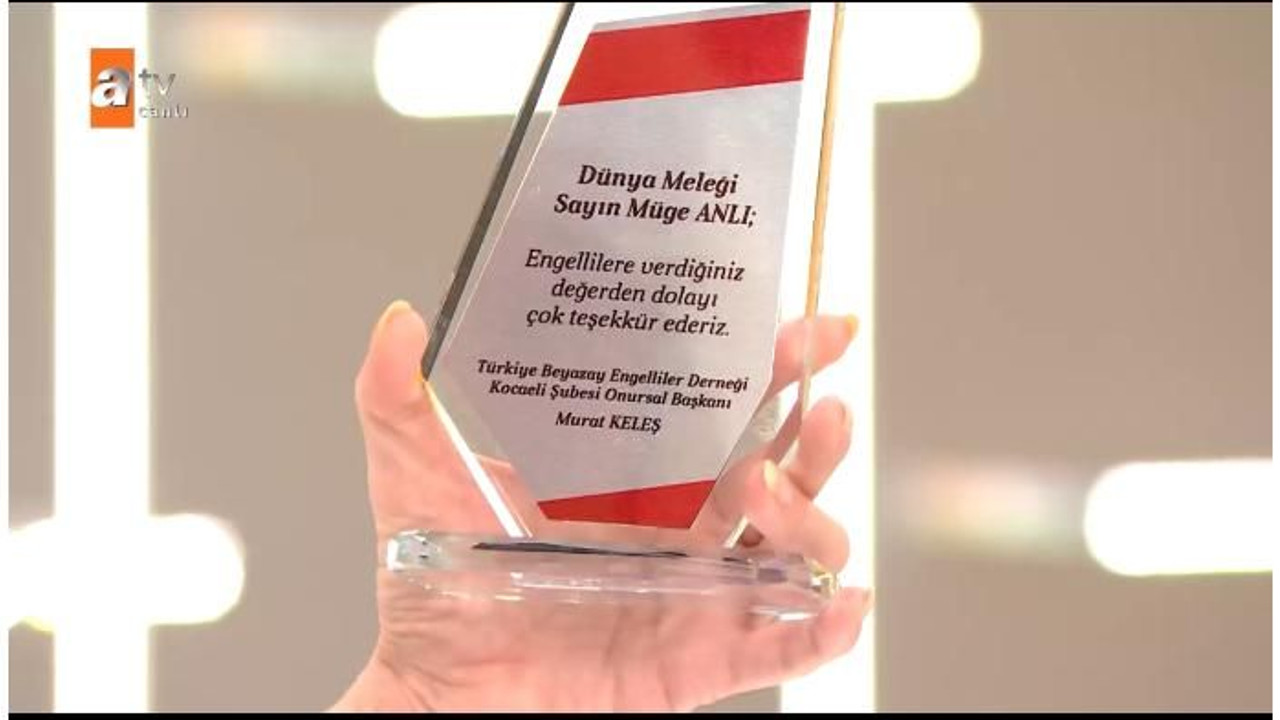 Müge Anlı’dan Büyükakın’a teşekkür