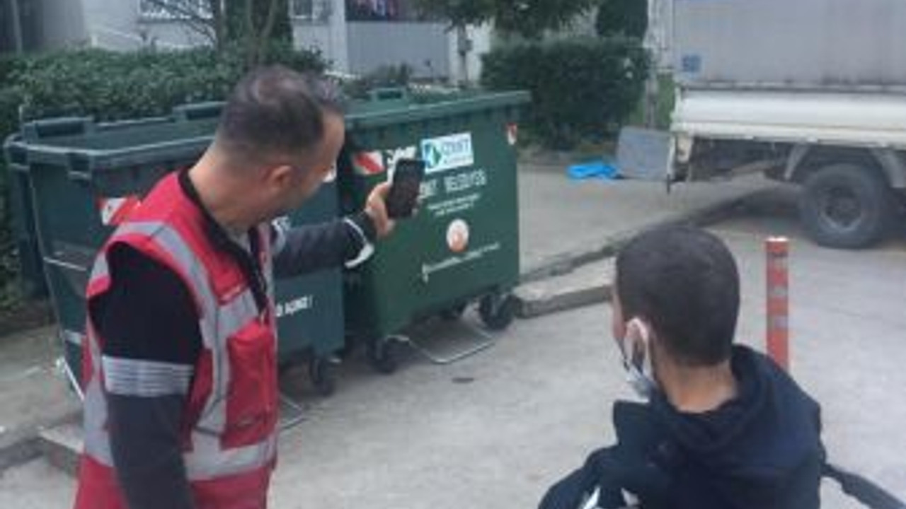 Engelsiz taksi hizmetinden yararlanan Hakan’a Kocaelispor sürprizi