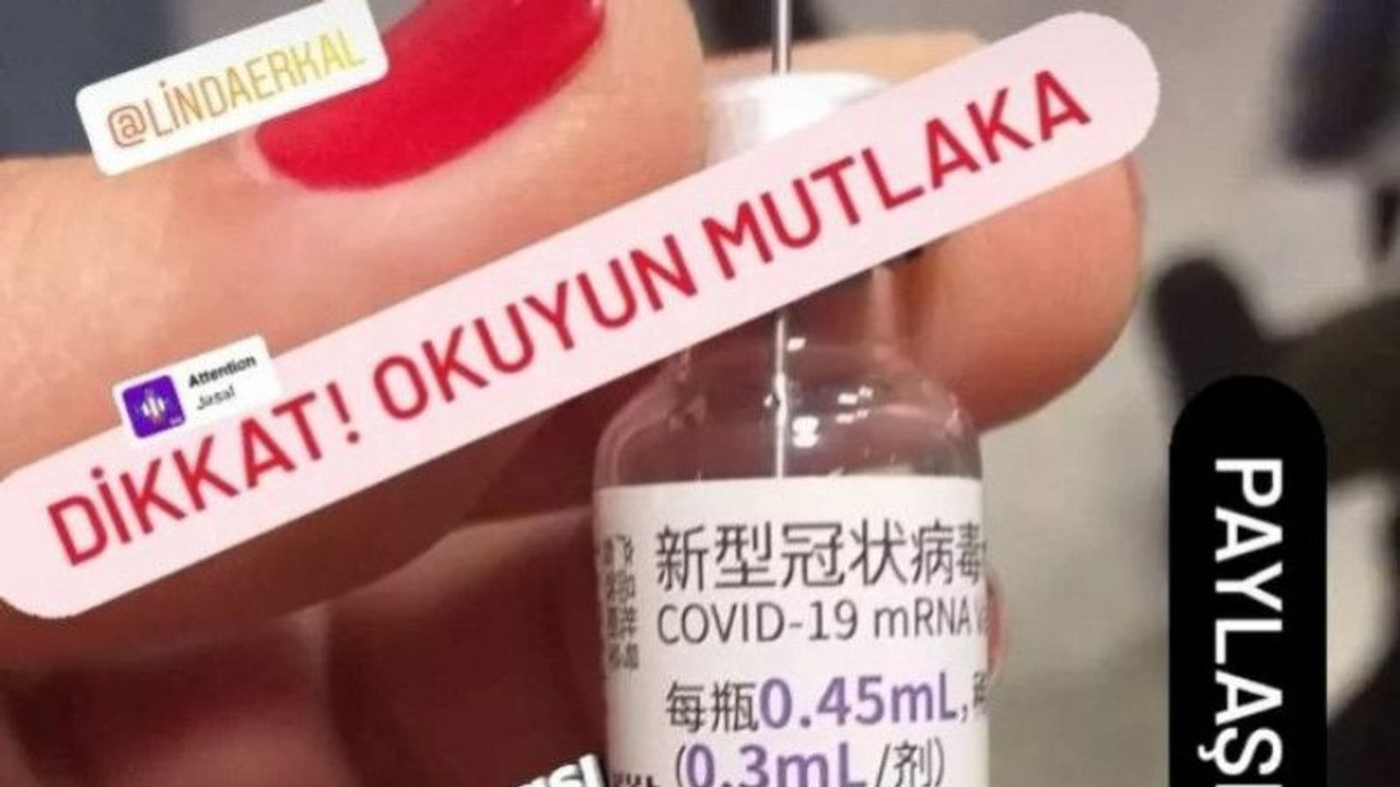 Sosyal medyada paylaşılan aşılar “Biontech” firmasına ait