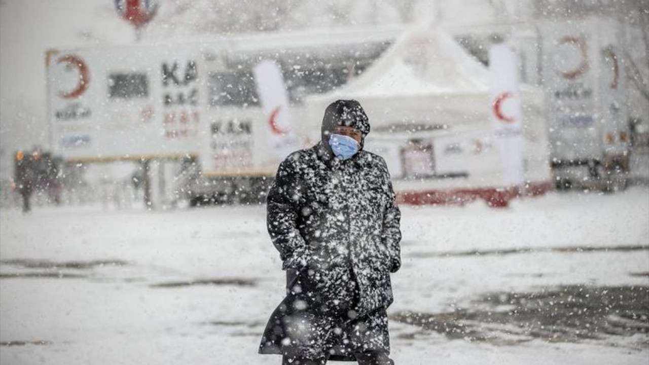 Meteoroloji'den tüm yurtta kar yağışı uyarısı