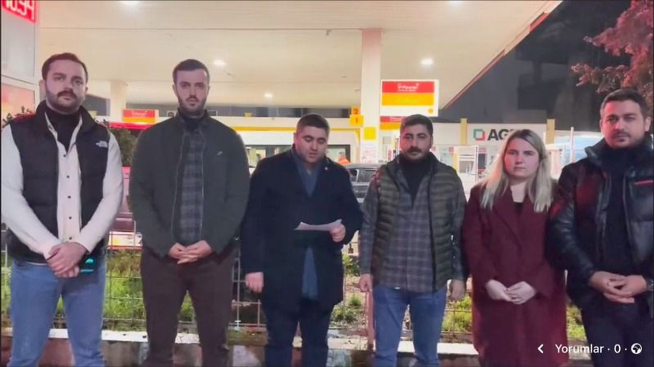 CHP’li gençler akaryakıt istasyonundan seslendi!