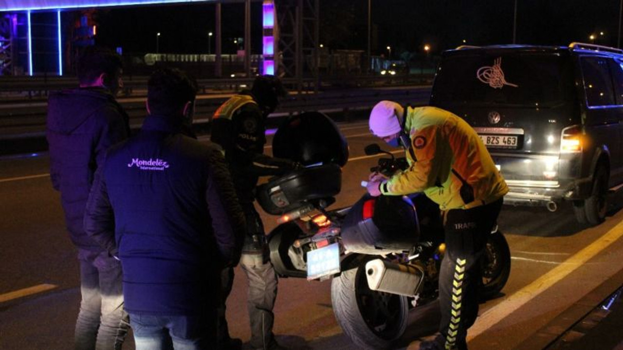 Dur ihtarına uymayan sürücü alkollü çıktı