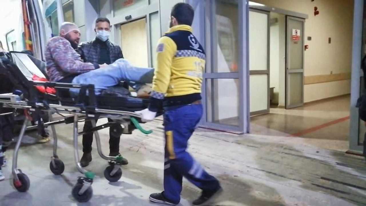 Önce darp edildi, sonra ayağından vuruldu