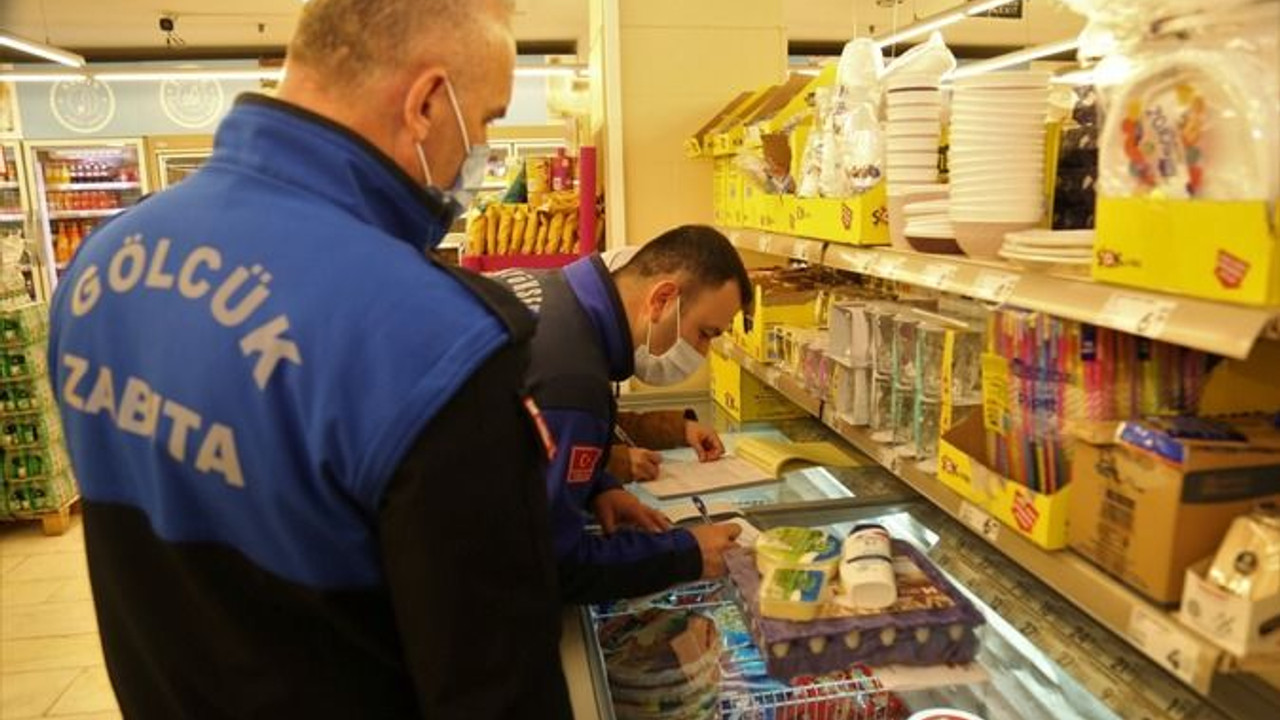 Zabıtadan marketlerde fiyat denetimi