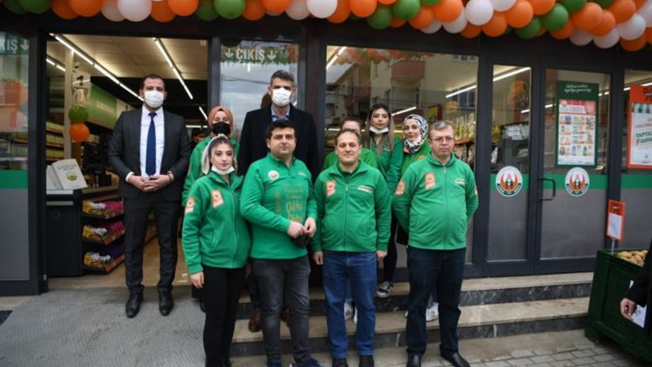 Türkiye Tarım Kredi Kooperatifi Marketi Kartepe’de açıldı