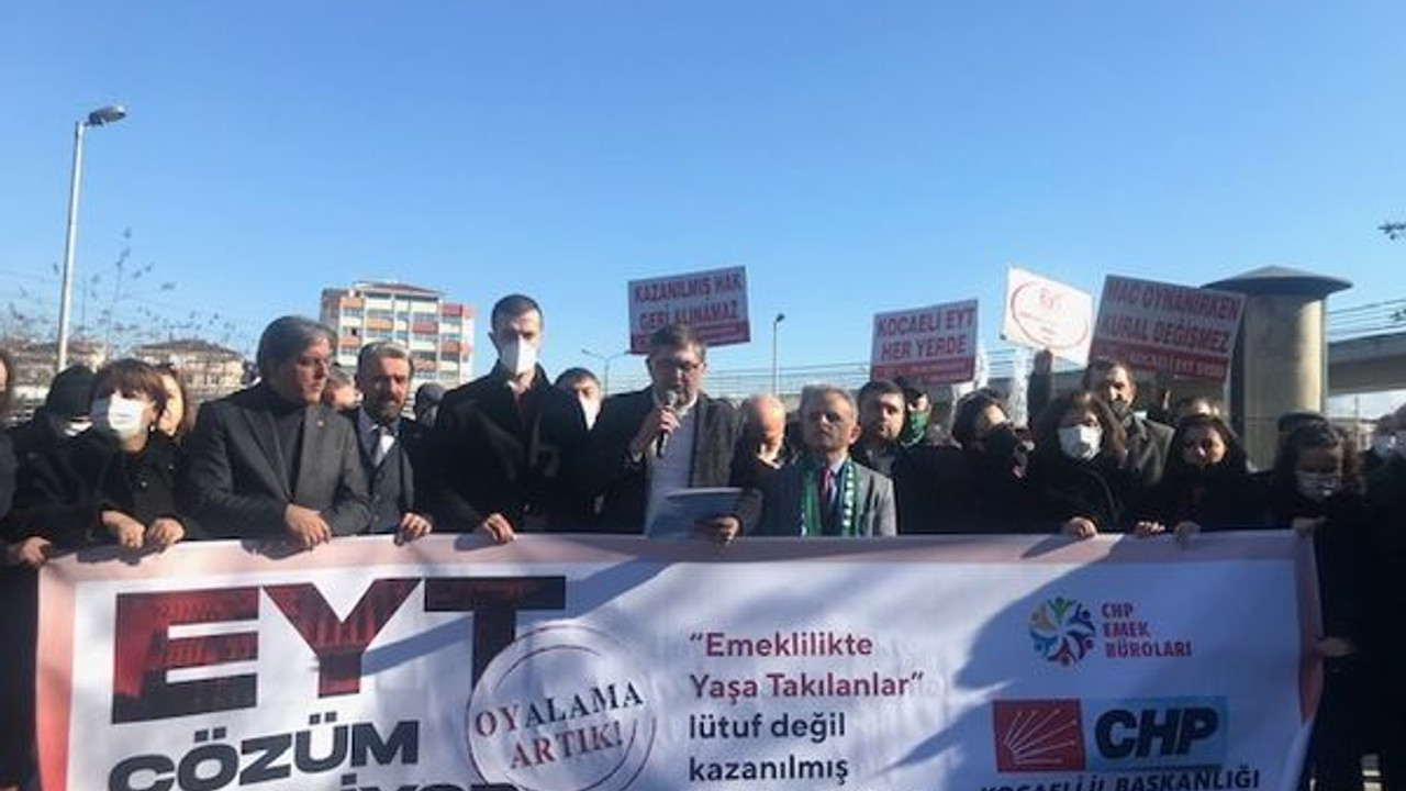 CHP’den EYT’ye tam destek