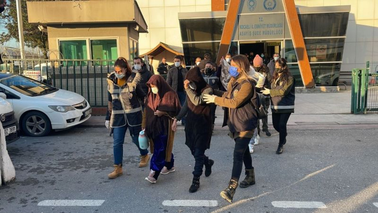 Hırsızlık çetesi operasyonunda 38 tutuklama