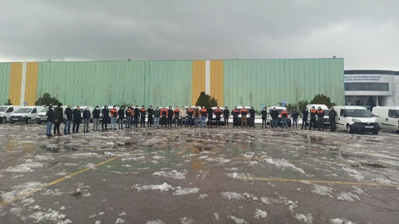 Kuryelerden Kocaeli’de eylem