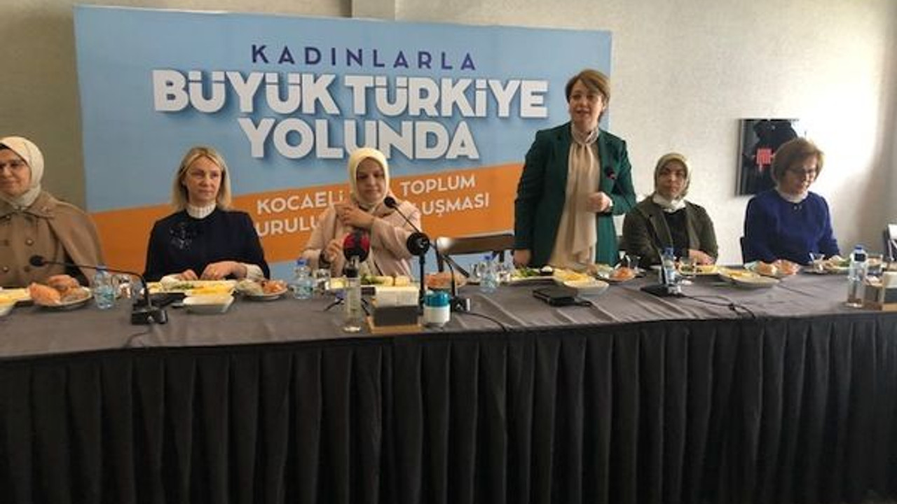 AKP’li başkan kadınları dinlemek için geldi!