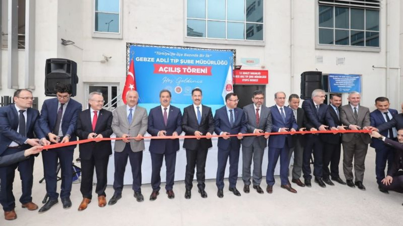 Gebze'ye adli tıp şubesi açıldı