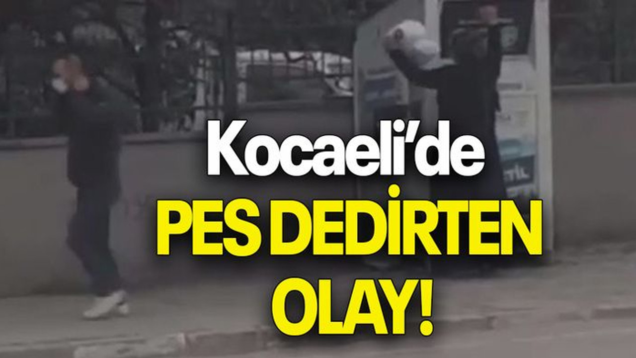 Kocaeli’de PES DEDİRTEN OLAY!