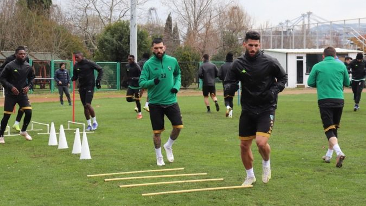 Kocaelispor, Bursaspor maçı hazırlıklarını tamamladı