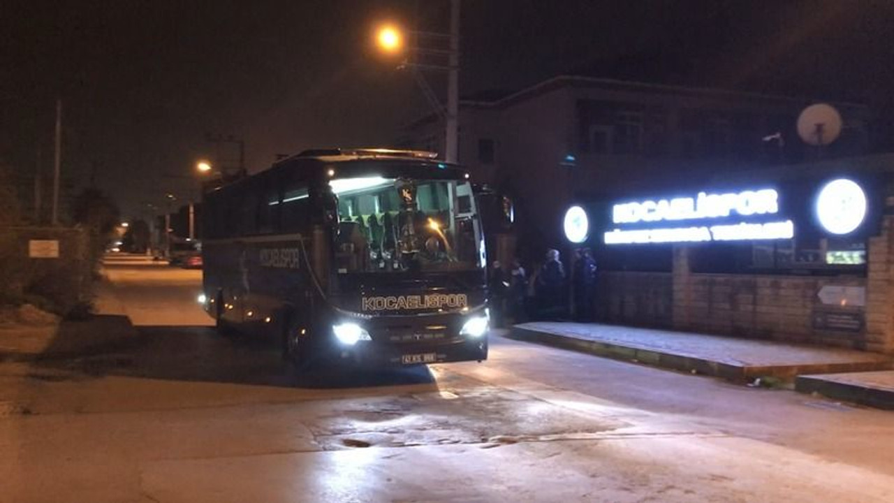 Kocaelisporlu taraftarlardan büyük tepki