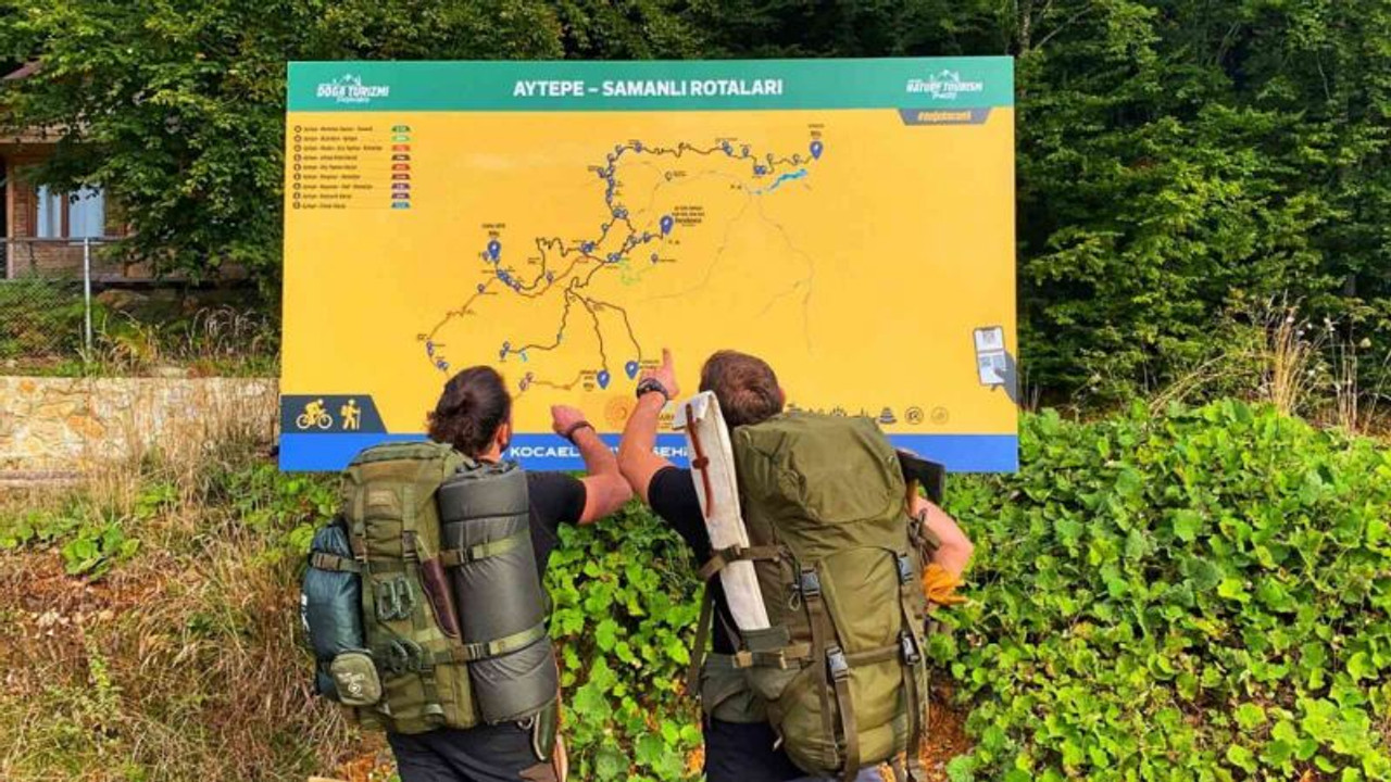 Türkiye’nin en uzun doğa turizmi parkurları Kocaeli’de