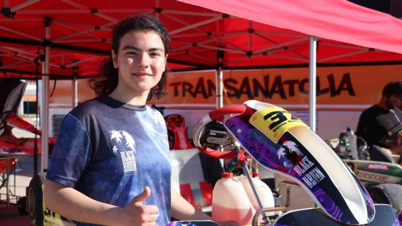 17 yaşındaki Sena’nın hedefi Formula 1’e çıkmak