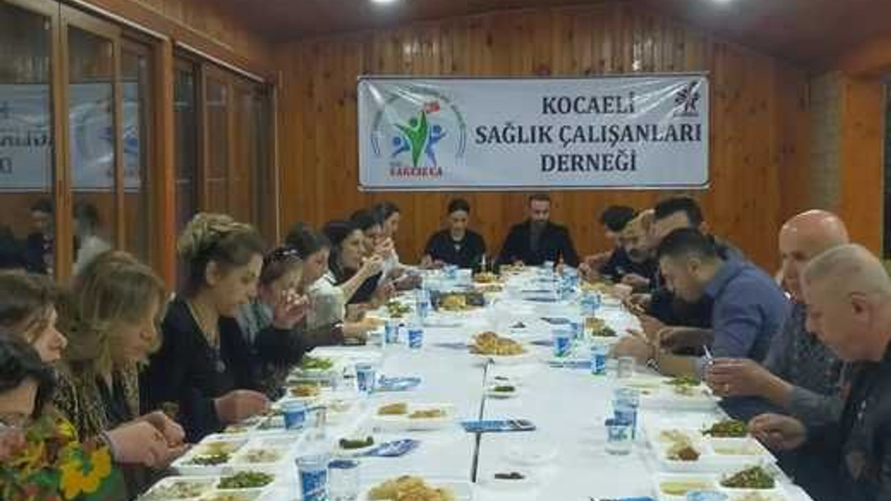 Kocaeli, sağlıkçıların iftarında buluştu