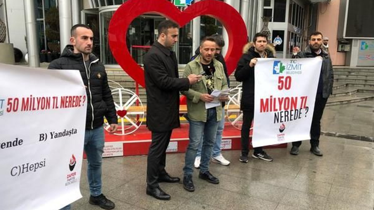 Zafer Partisi’nden zehir zemberek açıklama “İzmit’i soymaya mı geldiniz?”