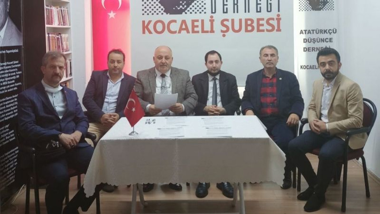Kocaeli Milli Kuruluşlar Birliğinden 107 yıllık yalana tepki